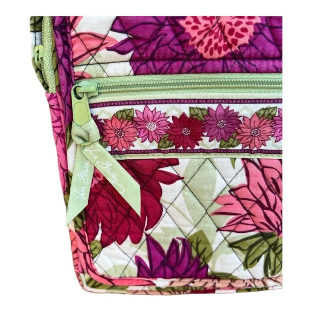 Vera Bradley Mini Hipster Crossbody Bag in Hello Dahlia! Pattern
